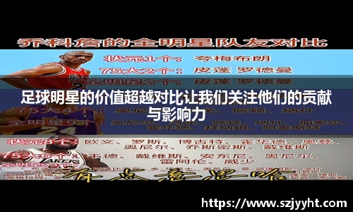 足球明星的价值超越对比让我们关注他们的贡献与影响力